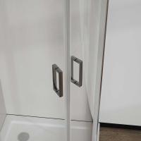 Душевой уголок четрверь круга  City VSQ-5CT900CL 900x900 цвет хром стекло прозрачное Vincea
