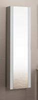 Колонна подвесная с одной распашной дверцей и наружным зеркалом, реверсная КОЛОННЫ 35х20х140 Bianco Lucido 44676 CEZARES