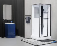 Кабина душевая ESBANO ESM-QUADRO-90 правый