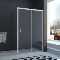 Душевой угол раздвижной прямоугольный RV046-100120-01-C5 1000х1200х1850 Цвет профиля Хром Стекло Прозрачное Veconi