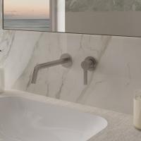 Смеситель для раковины встраиваемый однорычажный цвет брашированный никель VBFW-1VL1BN VINCEA