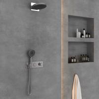 Душевой комплект встраиваемый, двухрежимный  цвет хром VSFW-422TI1CH VINCEA