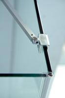 Душевой уголок прямоугольный.     SLIDER-AH-1-100-70/80-C-Cr (700-800)x1000x1950 Cezares