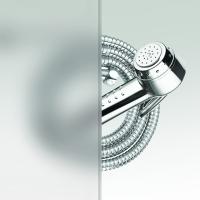 Душевая дверь RGW TO-10 200*195 01071020-21 профиль Хром стекло Матовое 8 мм RGW