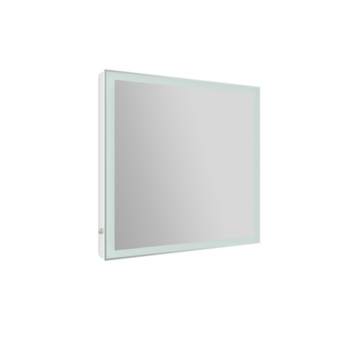 Зеркало с встроенным светильником и кнопочным выключателем SPC-GRT-600-600-LED-BTN, 12W, 220-240V, 600x30x600   BELBAGNO