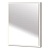 Зеркало со встроенной LED подстветкой, системой Антизапотевания, реверсивное TIFFANY 73x90 Bianco opaco 45043 CEZARES