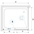 Душевой уголок RGW PA-76 (PA-016 + Z-050-2) прямоугольный  120* 80*195 35087628-11 профиль Хром стекло Прозрачное 6 мм RGW